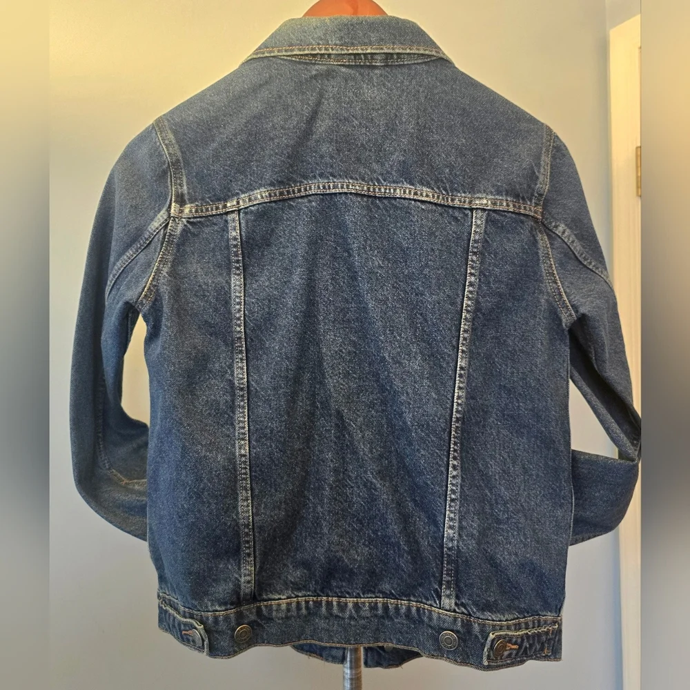 Almost New Youth Old Navy Denim Jacket - Blue (SIZE :XL 14-16 )